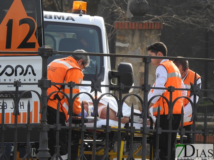 Herido un motorista en un accidente en Circunvalación