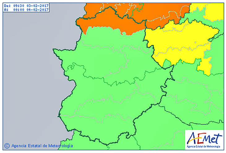 El 112 eleva a naranja la alerta por viento en el norte de la región