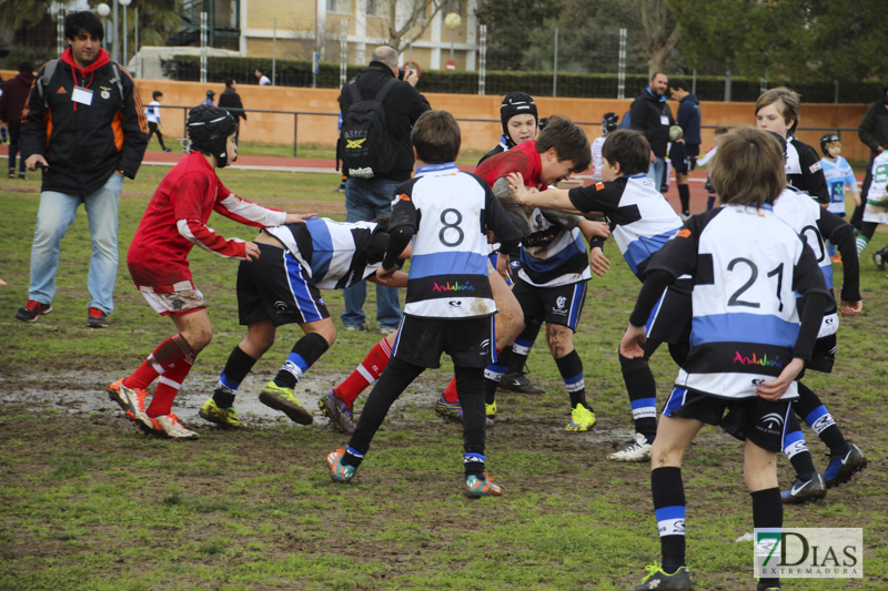 Imágenes de la convivencia Internacional de rugby en Badajoz