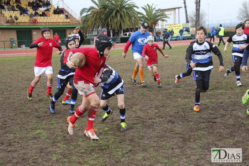 Imágenes de la convivencia Internacional de rugby en Badajoz