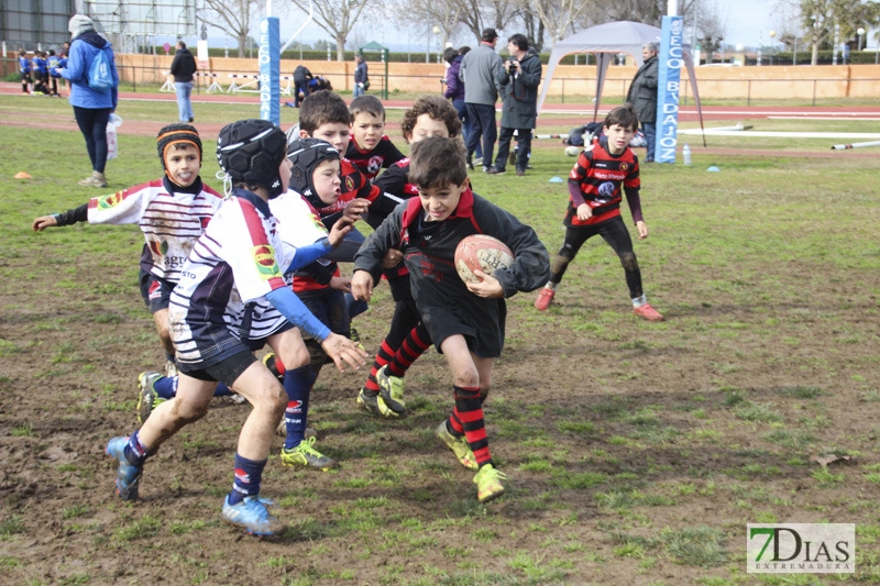 Imágenes de la convivencia Internacional de rugby en Badajoz