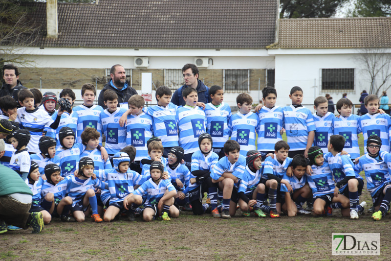 Imágenes de la convivencia Internacional de rugby en Badajoz