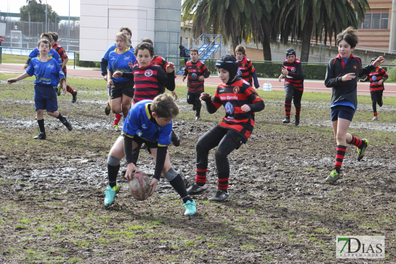 Imágenes de la convivencia Internacional de rugby en Badajoz