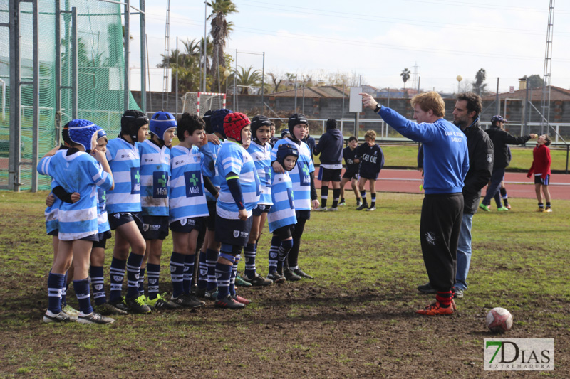 Imágenes de la convivencia Internacional de rugby en Badajoz