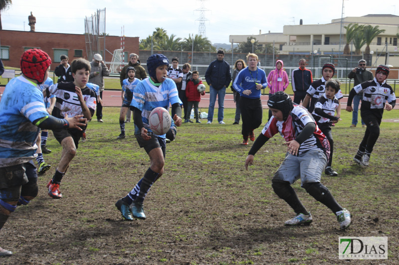 Imágenes de la convivencia Internacional de rugby en Badajoz