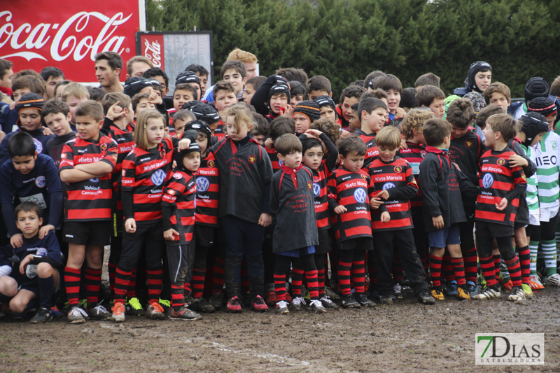 Imágenes de la convivencia Internacional de rugby en Badajoz