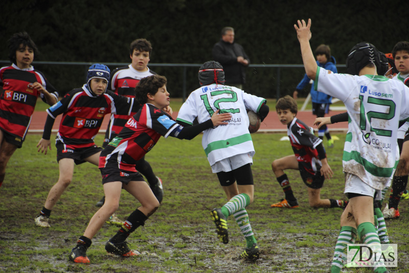 Imágenes de la convivencia Internacional de rugby en Badajoz