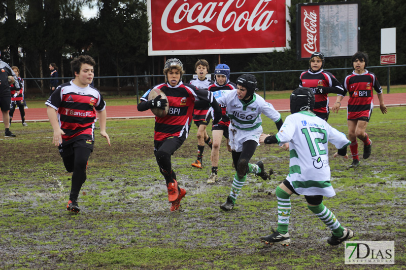 Imágenes de la convivencia Internacional de rugby en Badajoz