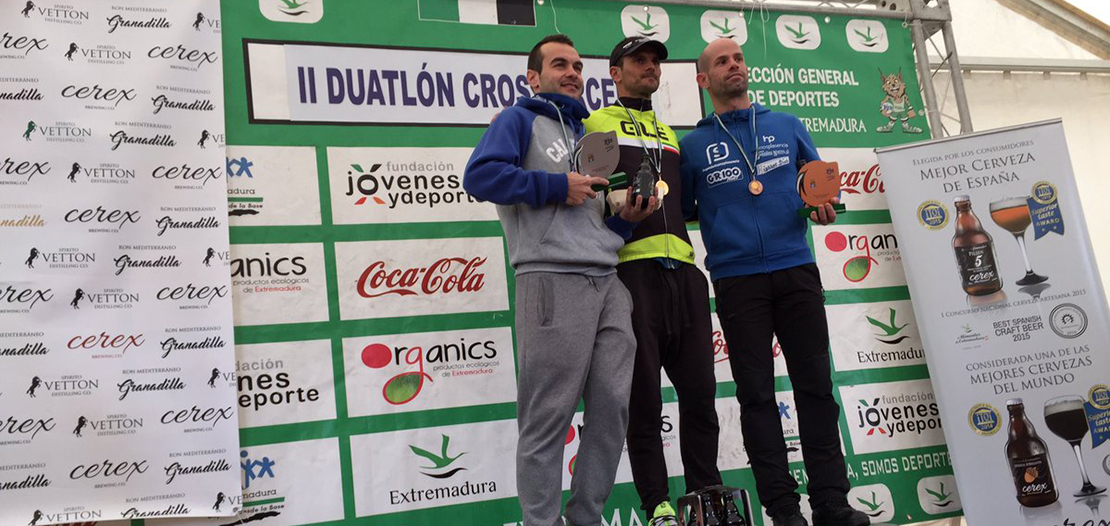 Durán y Gemio ganan el II Duatlón Cross Zarza de Granadilla