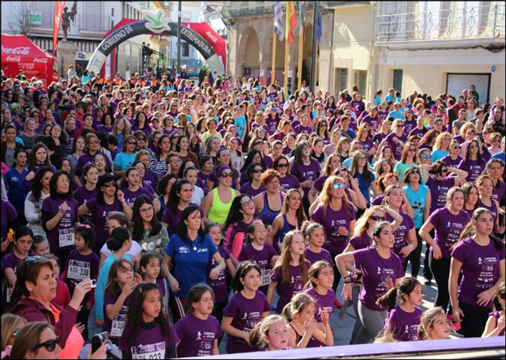 La Carrera de la Mujer reunirá en Villanueva de la Serena a 3.000 participantes