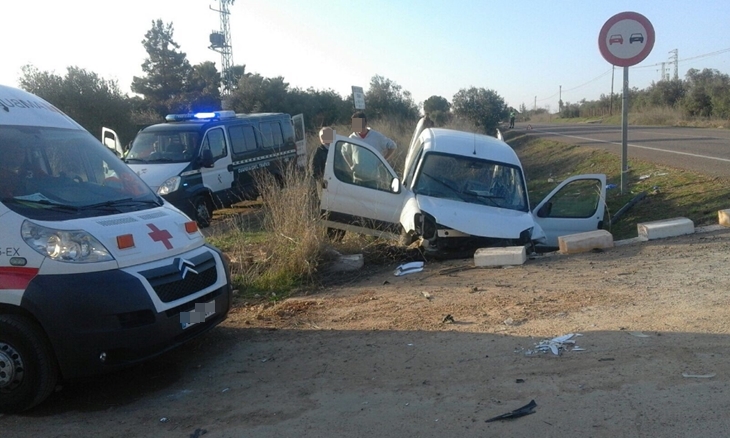 Trágico fin de semana, accidente mortal en Almendralejo