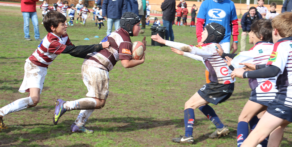 Imágenes de la convivencia Internacional de rugby en Badajoz