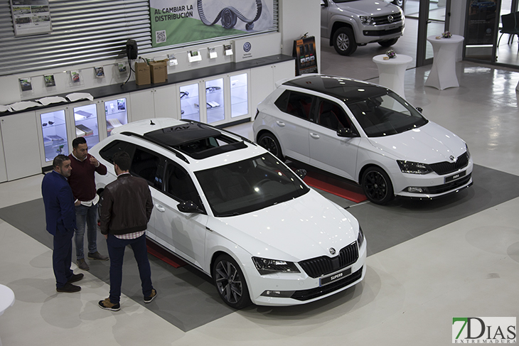 Nieto Marcelo presenta el nuevo Skoda entre gran expectación