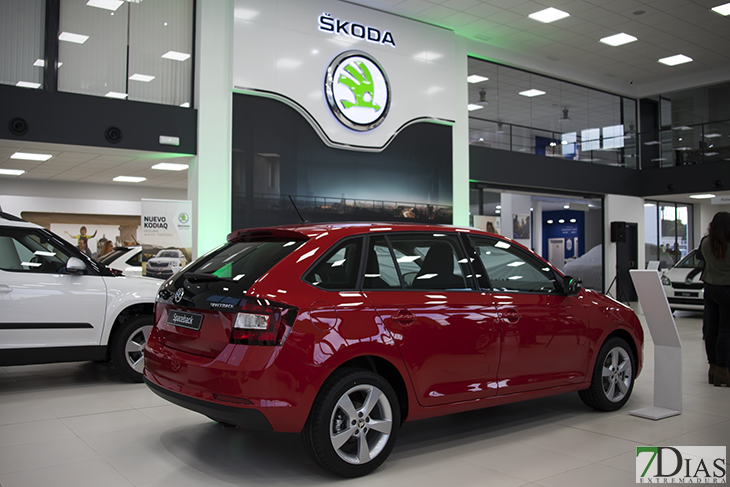 Nieto Marcelo presenta el nuevo Skoda entre gran expectación