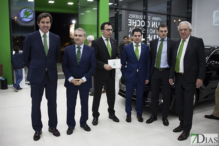 Nieto Marcelo presenta el nuevo Skoda entre gran expectación