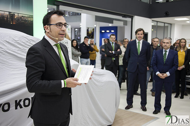 Nieto Marcelo presenta el nuevo Skoda entre gran expectación