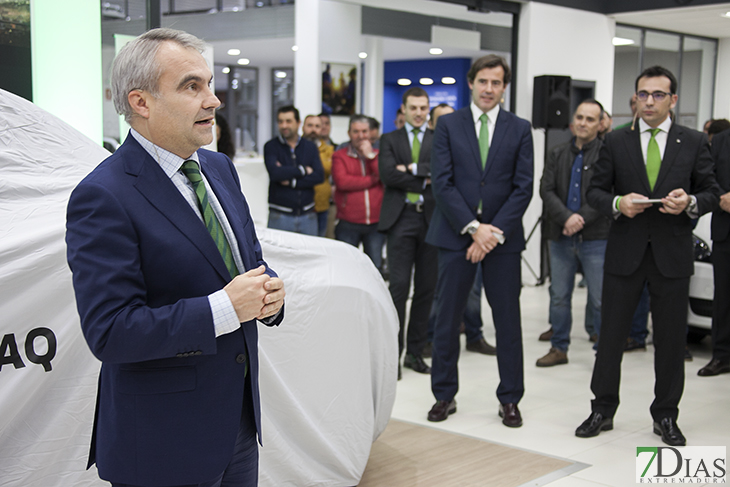 Nieto Marcelo presenta el nuevo Skoda entre gran expectación