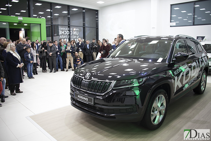 Nieto Marcelo presenta el nuevo Skoda entre gran expectación