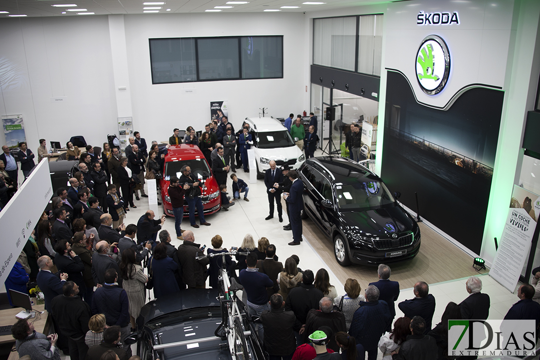 Nieto Marcelo presenta el nuevo Skoda entre gran expectación