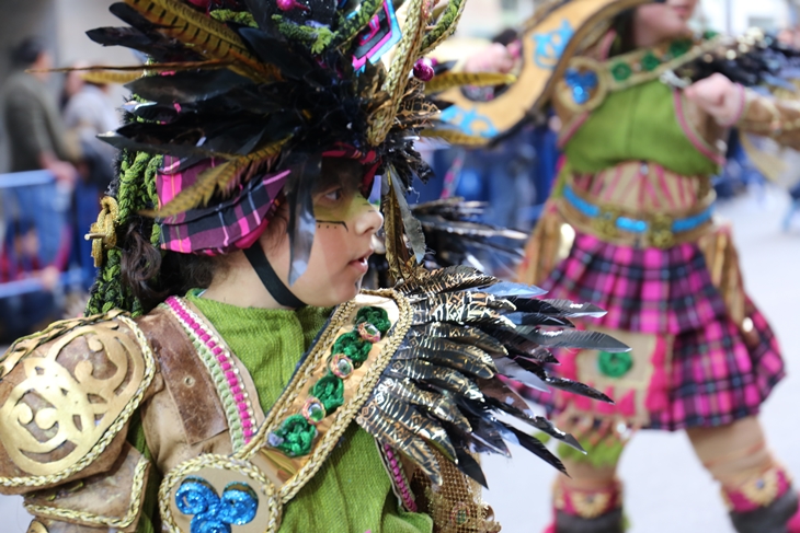 Imágenes del Desfile Infantil de Comparsas de Badajoz 2017. Parte 1