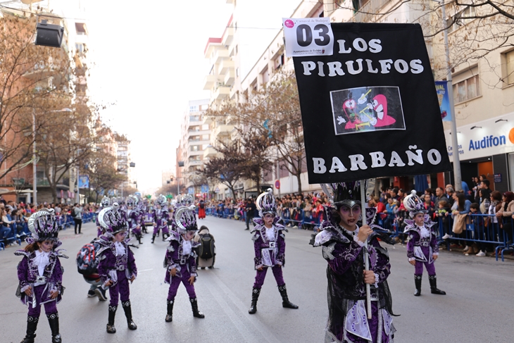 Imágenes del Desfile Infantil de Comparsas de Badajoz 2017. Parte 1