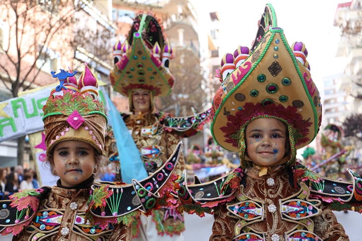 Imágenes del Desfile Infantil de Comparsas de Badajoz 2017. Parte 1