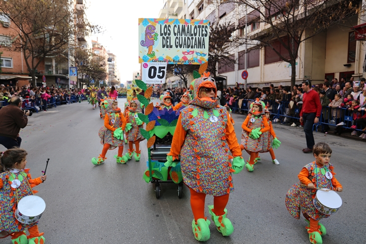 Imágenes del Desfile Infantil de Comparsas de Badajoz 2017. Parte 1