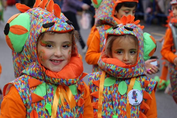 Imágenes del Desfile Infantil de Comparsas de Badajoz 2017. Parte 1