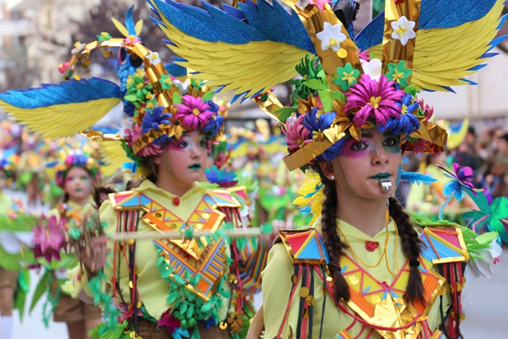 Imágenes del Desfile Infantil de Comparsas de Badajoz 2017. Parte 1