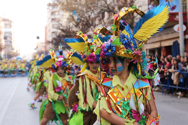 Imágenes del Desfile Infantil de Comparsas de Badajoz 2017. Parte 1