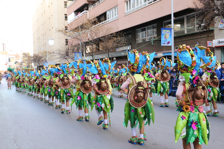 Imágenes del Desfile Infantil de Comparsas de Badajoz 2017. Parte 1