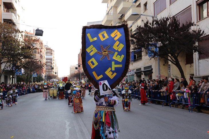 Imágenes del Desfile Infantil de Comparsas de Badajoz 2017. Parte 1