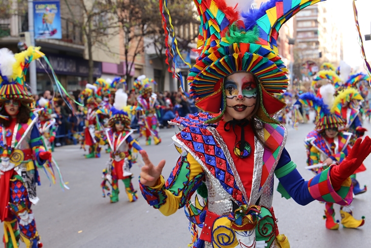 Imágenes del Desfile Infantil de Comparsas de Badajoz 2017. Parte 1