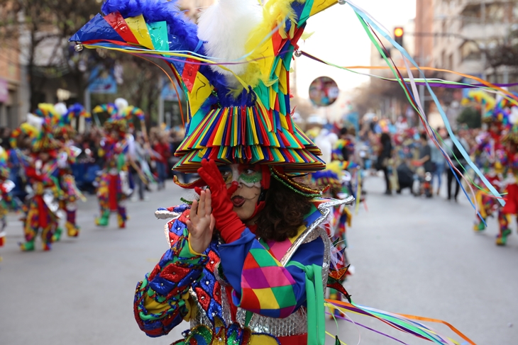 Imágenes del Desfile Infantil de Comparsas de Badajoz 2017. Parte 1