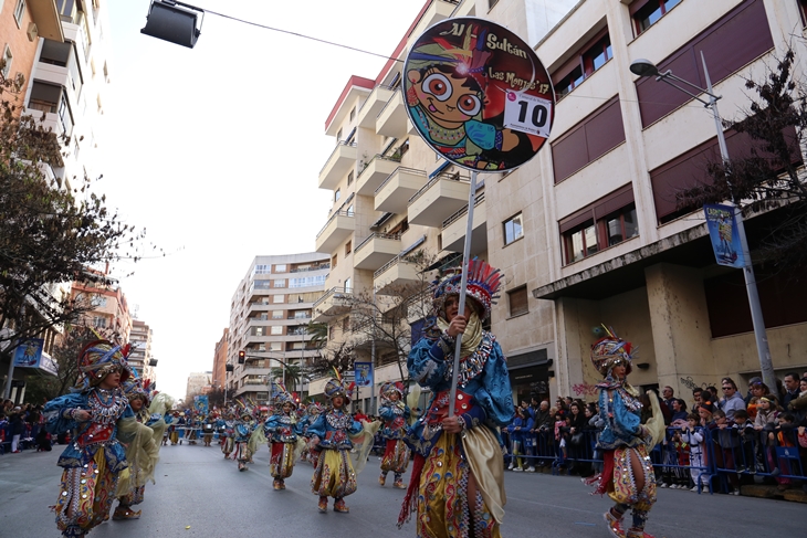 Imágenes del Desfile Infantil de Comparsas de Badajoz 2017. Parte 1