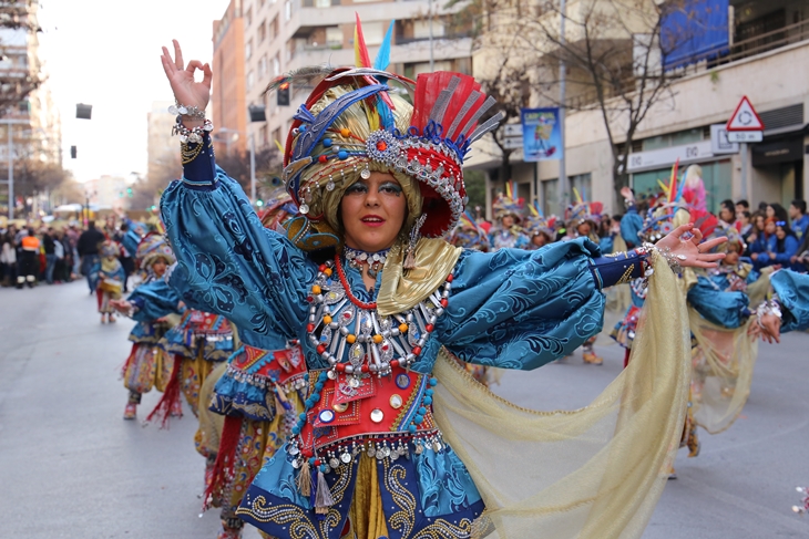 Imágenes del Desfile Infantil de Comparsas de Badajoz 2017. Parte 1