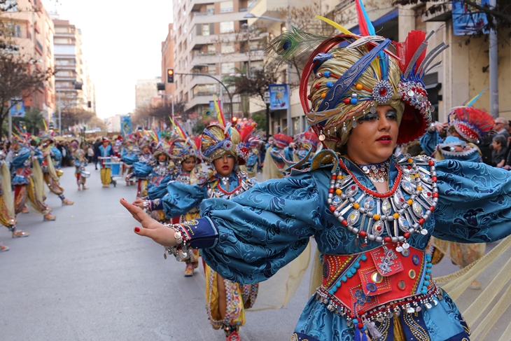 Imágenes del Desfile Infantil de Comparsas de Badajoz 2017. Parte 1