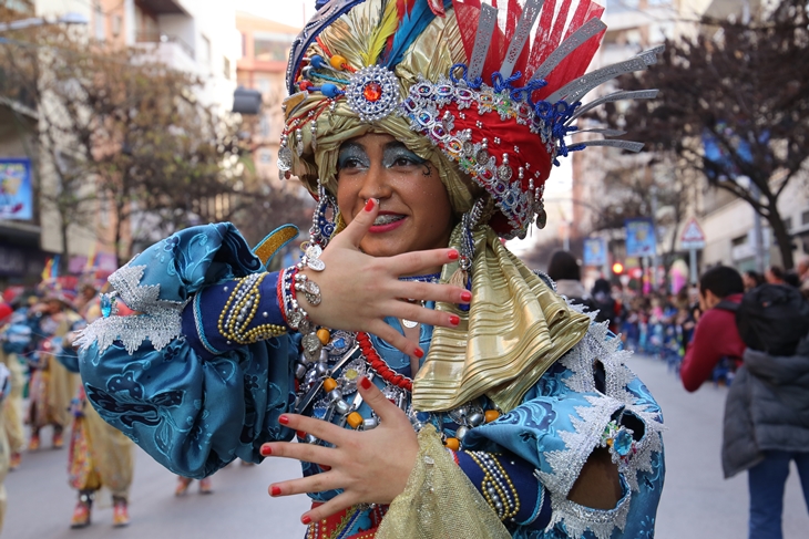 Imágenes del Desfile Infantil de Comparsas de Badajoz 2017. Parte 1