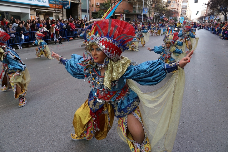 Imágenes del Desfile Infantil de Comparsas de Badajoz 2017. Parte 1