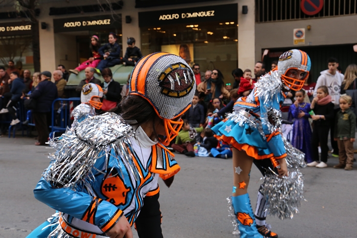 Imágenes del Desfile Infantil de Comparsas de Badajoz 2017. Parte 2