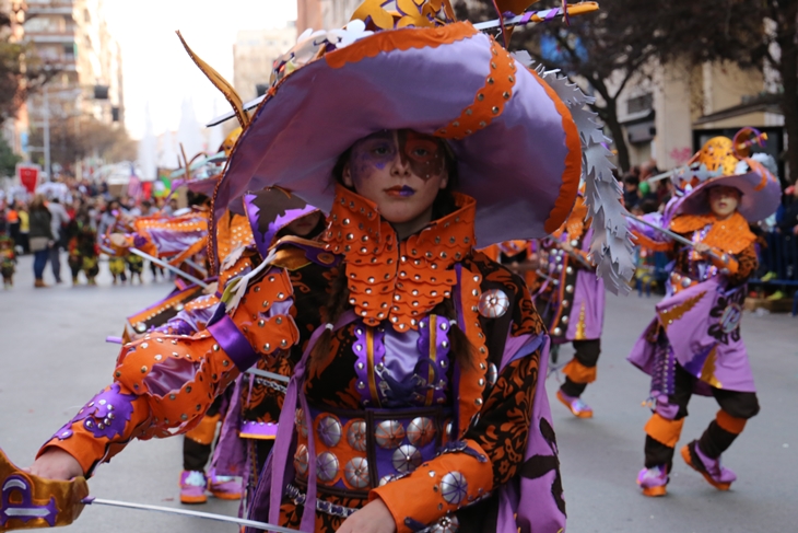 Imágenes del Desfile Infantil de Comparsas de Badajoz 2017. Parte 2