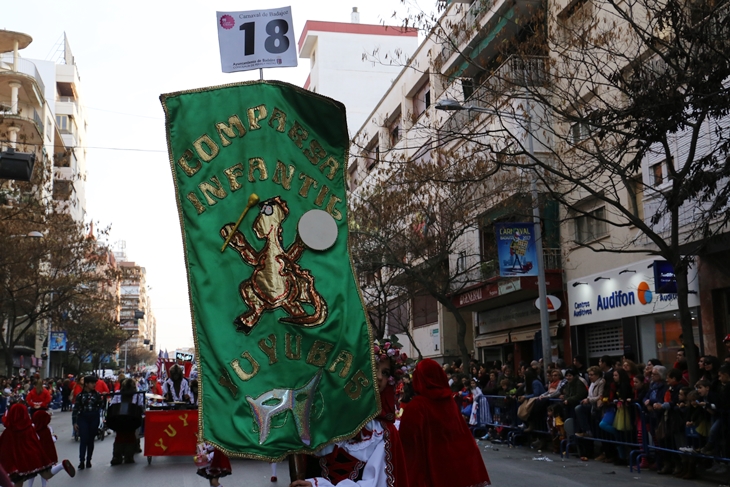 Imágenes del Desfile Infantil de Comparsas de Badajoz 2017. Parte 2