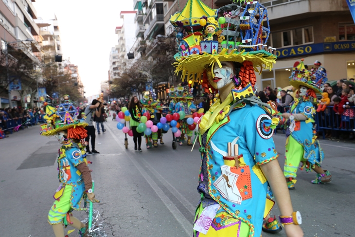 Imágenes del Desfile Infantil de Comparsas de Badajoz 2017. Parte 3