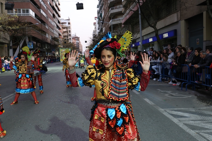 Imágenes del Desfile Infantil de Comparsas de Badajoz 2017. Parte 3