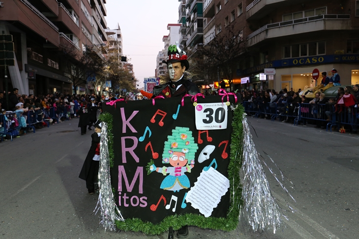 Imágenes del Desfile Infantil de Comparsas de Badajoz 2017. Parte 3