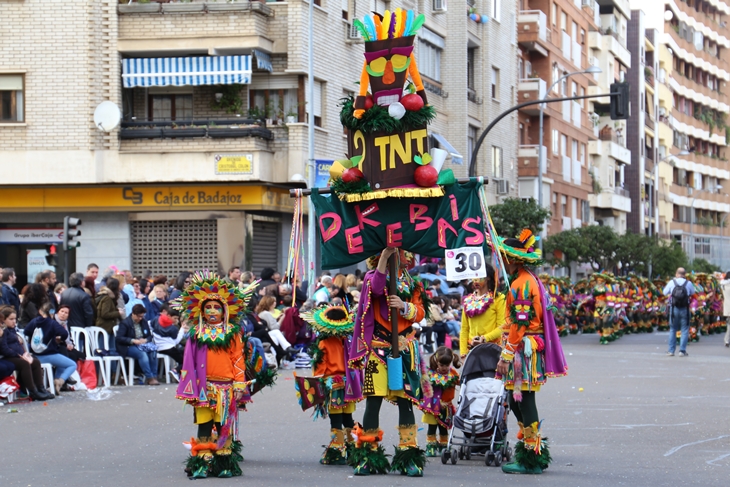 Imágenes del Gran Desfile de Comparsas de Badajoz. Parte 2