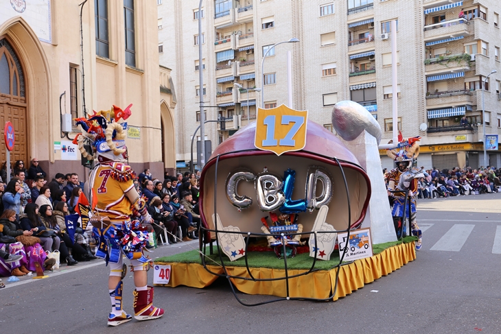 Imágenes del Gran Desfile de Comparsas de Badajoz. Parte 5