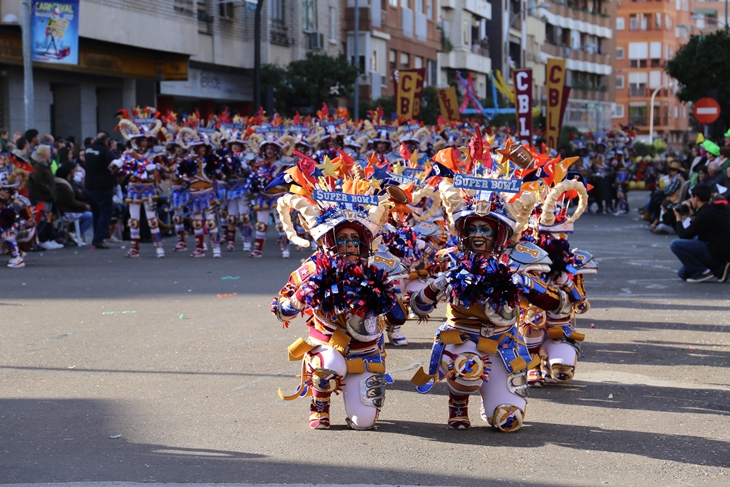 Imágenes del Gran Desfile de Comparsas de Badajoz. Parte 5