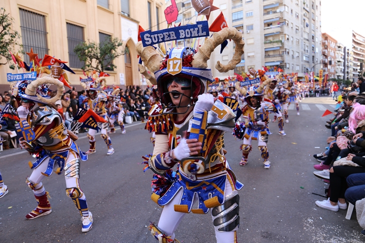 Imágenes del Gran Desfile de Comparsas de Badajoz. Parte 5