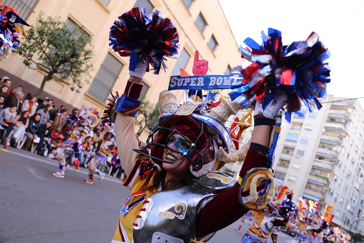 Imágenes del Gran Desfile de Comparsas de Badajoz. Parte 5